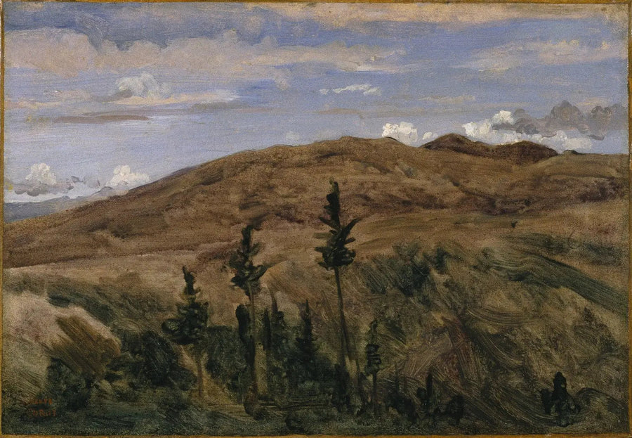 Montañas de Auvernia - Jean-Baptiste Camille Corot