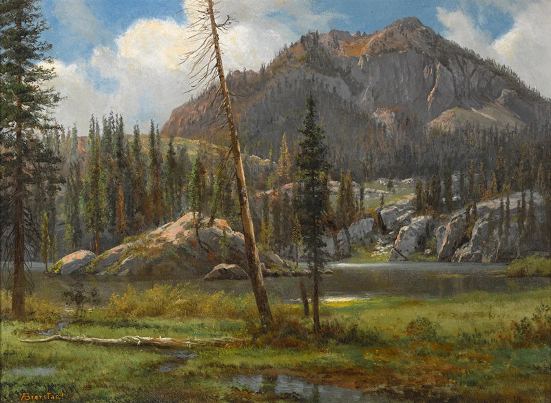 Montañas del sur de la Sierra Nevada - Albert Bierstadt