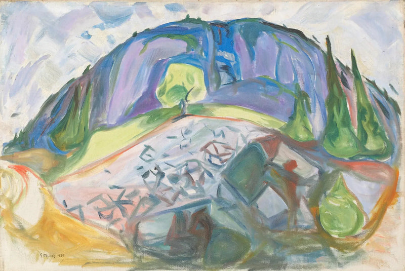 Montañas - Edvard Munch