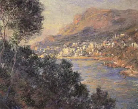 Monte-Carlo visto desde Roquebrune - Claude Monet