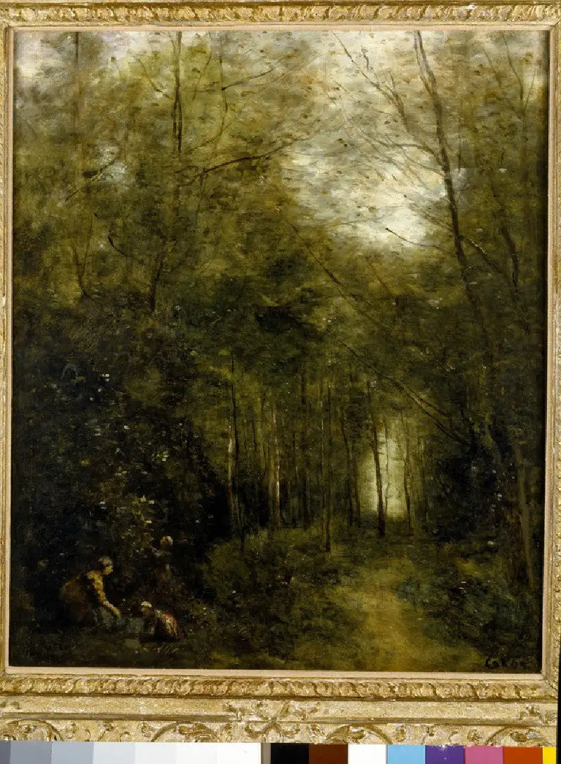 Montfermeuil, el arroyo en el bosque - Jean-Baptiste Camille Corot