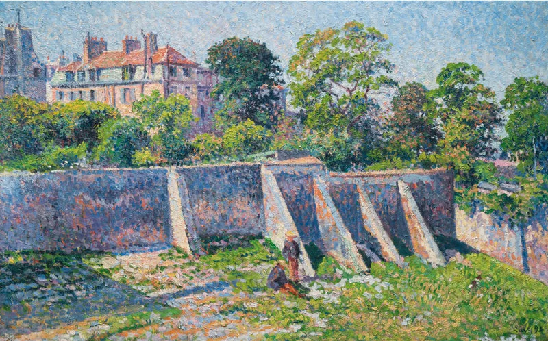 Montmartre, la calle de los Sauces - Maximilien Luce