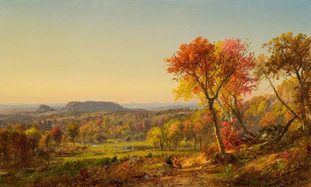 Monts Adam et Eve - Jasper Francis Cropsey image 1 reproduction artisanale de tableau