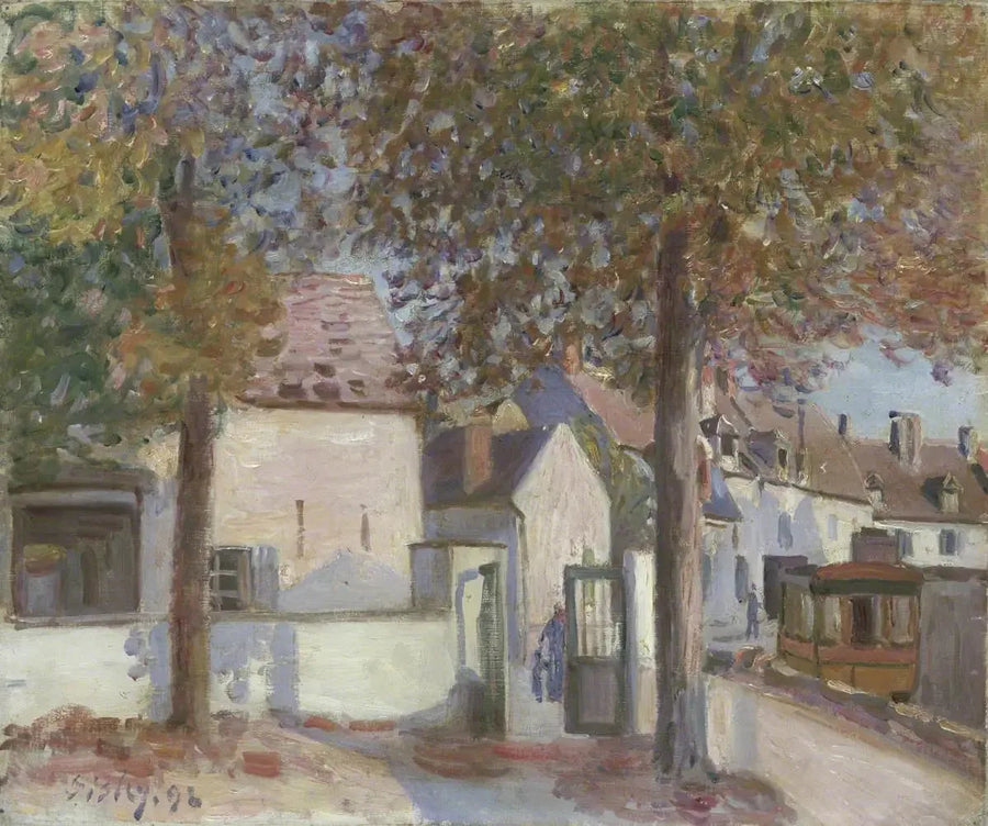 Moret-sur-Loing (Calle de los Fossets) - Alfred Sisley