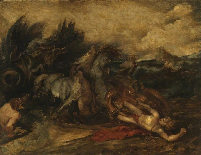 Muerte de Hipólito - Peter Paul Rubens