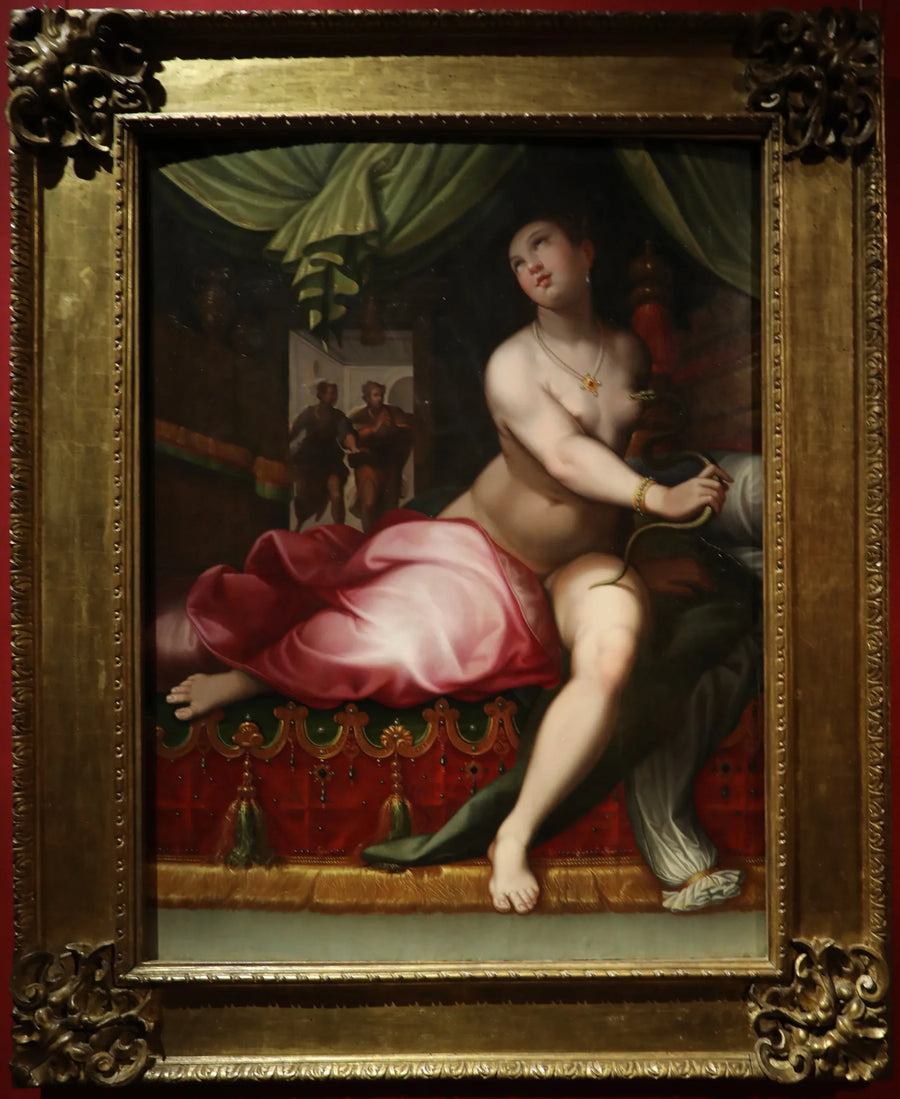 Muerte de Cleopatra - Denis Calvaert