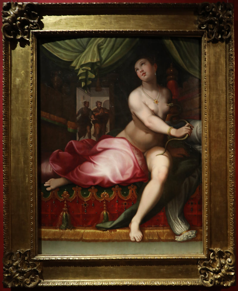 Muerte de Cleopatra - Denis Calvaert