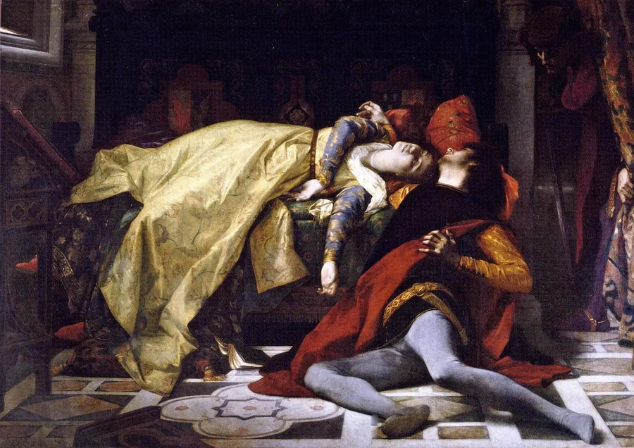 Muerte de Francesca de Rimini y de Paolo Malatesta - Alexandre Cabanel