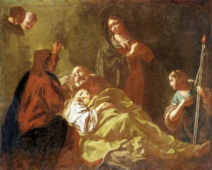 Muerte de José - Giovanni Battista Piazzetta