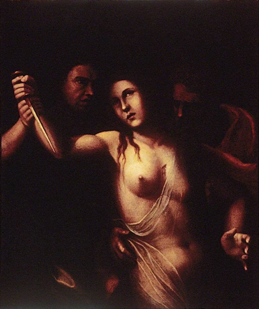 Muerte de Lucrecia - El Sodoma (Giovanni Antonio Bazzi)