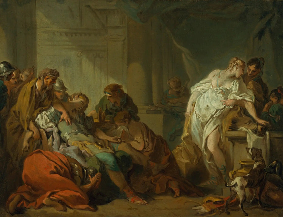 Muerte de Méléagro - François Boucher