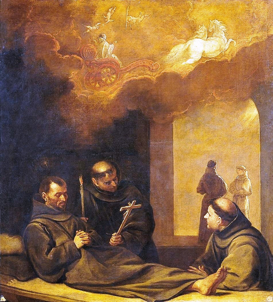 Muerte de San Francisco de Asís - Alonso Cano