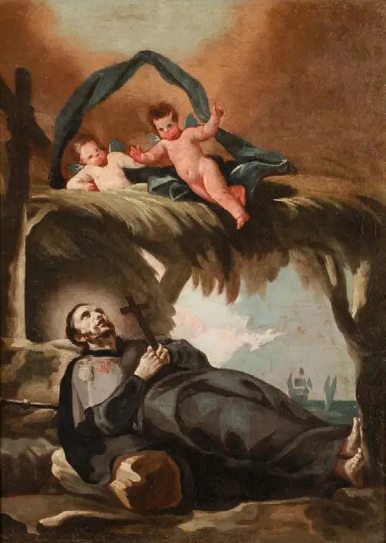 Muerte de san Francisco Javier - Francisco de Goya