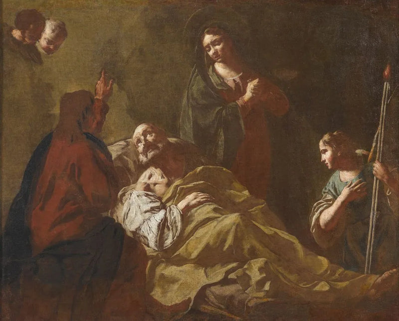 Muerte de san José - Giovanni Battista Piazzetta