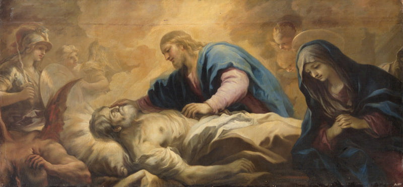 Muerte de san José - Luca Giordano