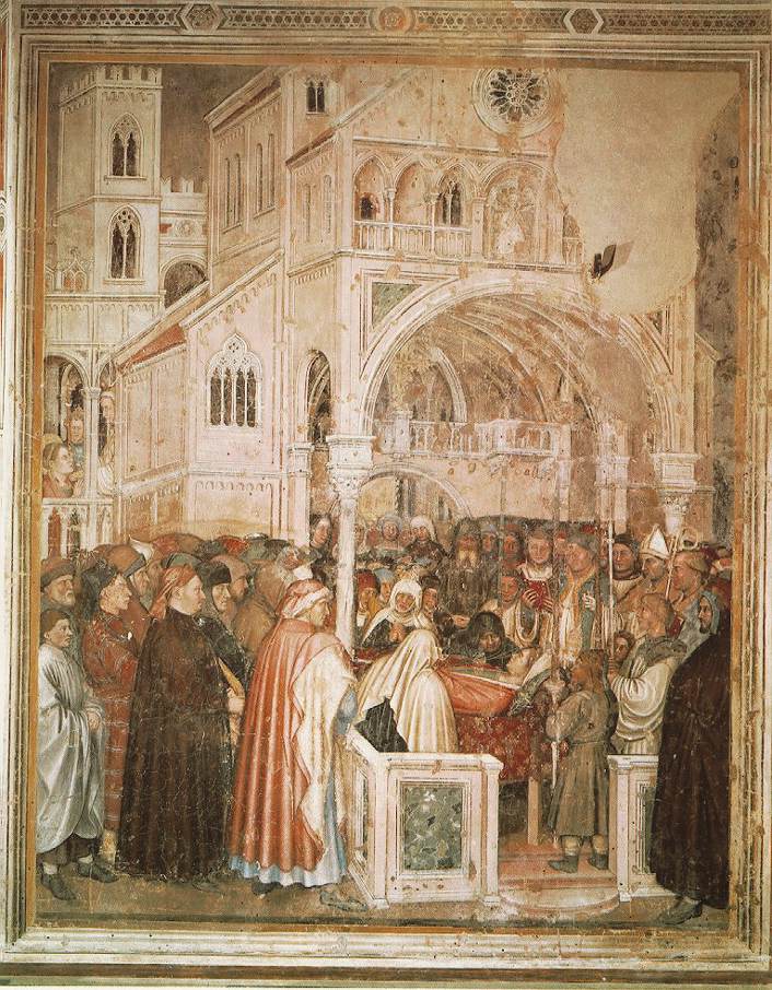 Muerte de Santa Lucía - Altichiero da Zevio