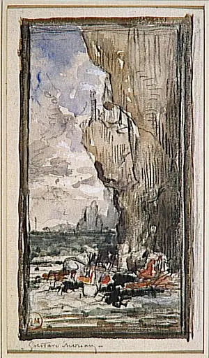 Muerte de Saffo - Gustave Moreau