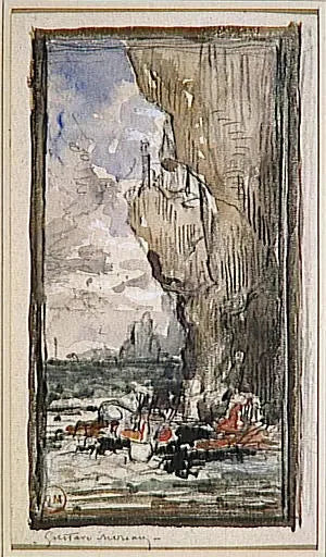 Muerte de Saffo - Gustave Moreau