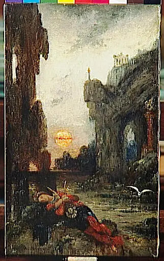 Muerte de Saffo - Gustave Moreau