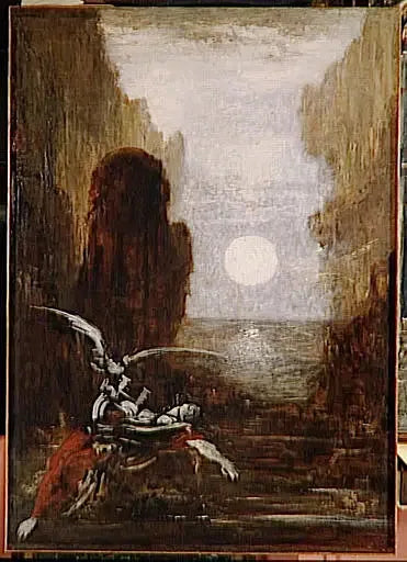 Muerte de Saffo - Gustave Moreau
