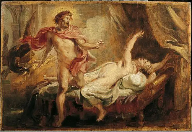 Muerte de Semele - Peter Paul Rubens