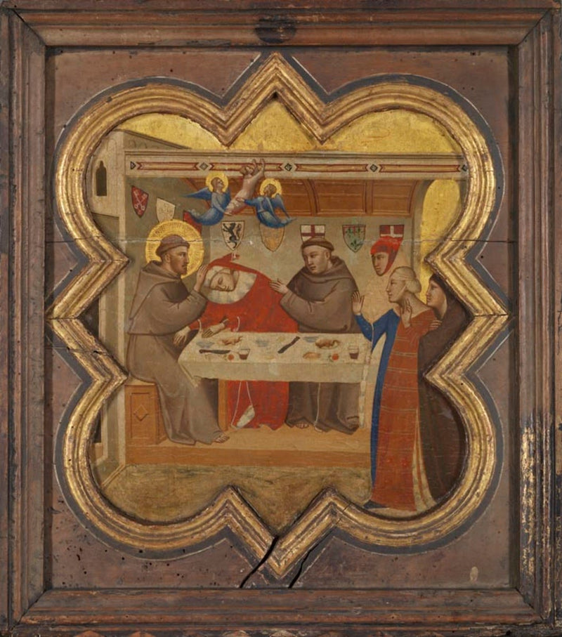 Muerte del noble de Celano - Taddeo Gaddi