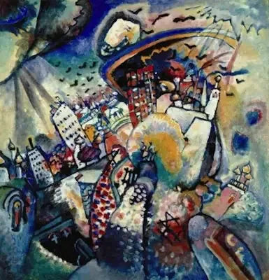Moscú I - Vassily Kandinsky