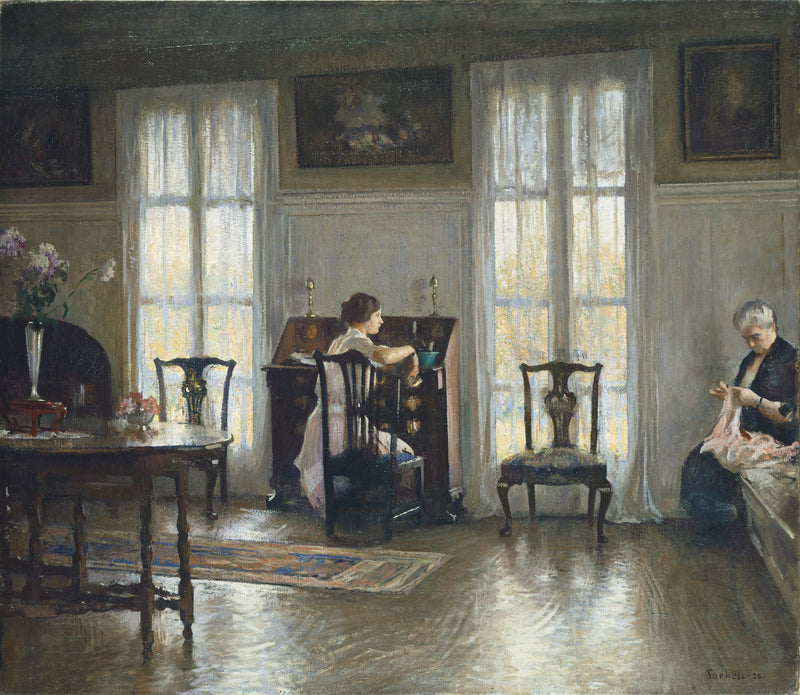 Madre y María - Edmund Charles Tarbell