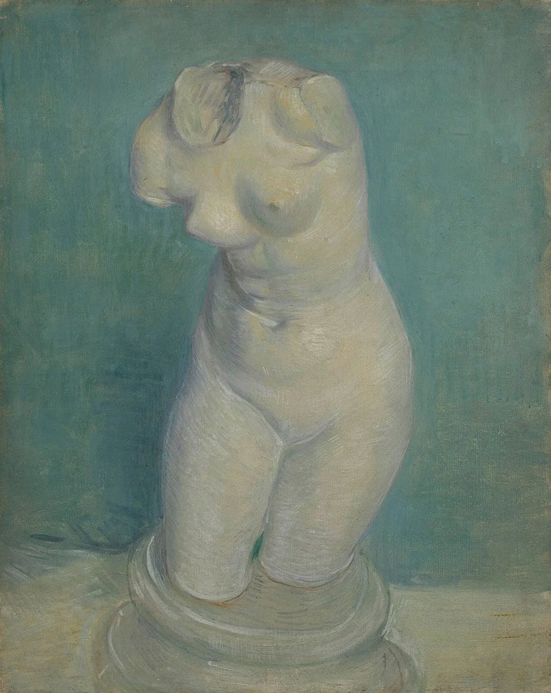 Molde de yeso del torso de una mujer - Vincent van Gogh