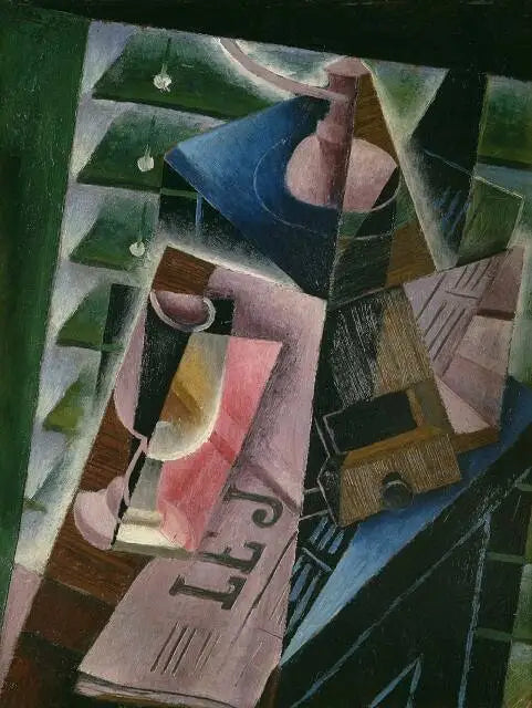 Molinillo de café y vaso - Juan Gris
