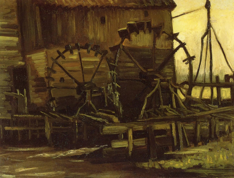 Molino de agua de Gennep - Vincent van Gogh