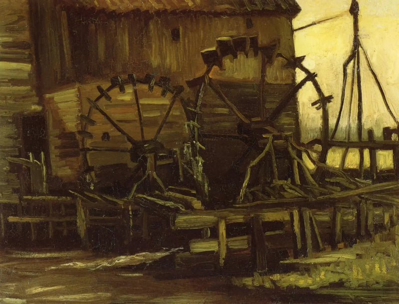 Molino de agua de Gennep - Vincent van Gogh
