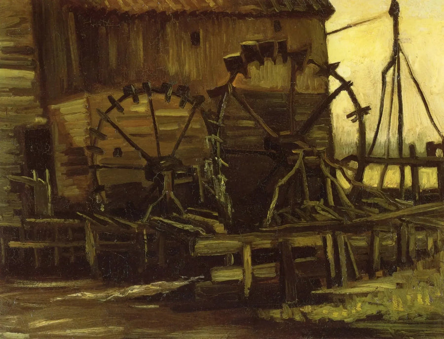 Molino de agua de Gennep - Vincent van Gogh