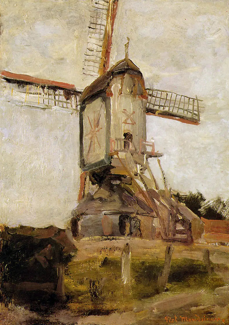 Molino en Heeswijk - Piet Mondrian