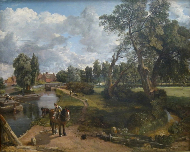 molino de Flatford - John Constable