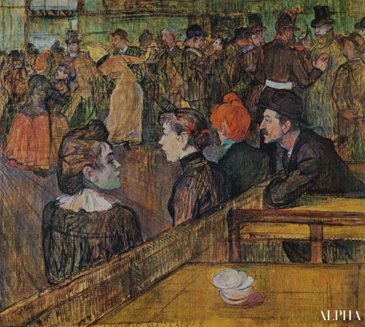 Moulin de la Galette - Toulouse Lautrec - Reproductions de tableaux et peintures haut de gamme