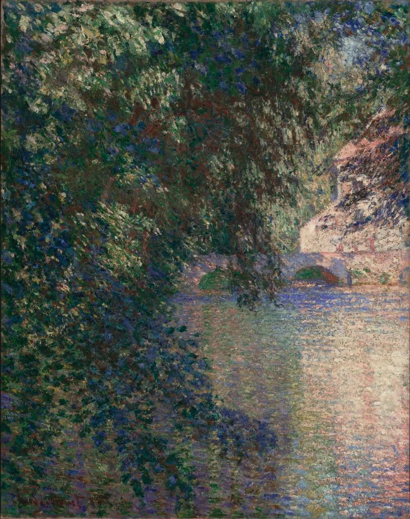 Moulin de Limetz W1210 par Claude Monet, collection particulière