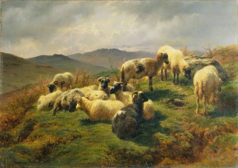 Ovejas en las Tierras Altas - Rosa Bonheur