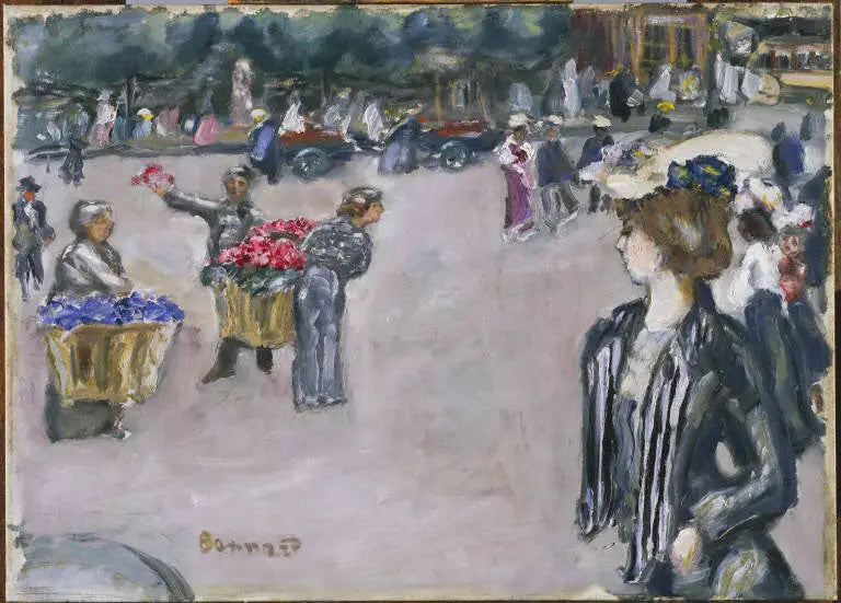 Movimiento de la calle - Pierre Bonnard