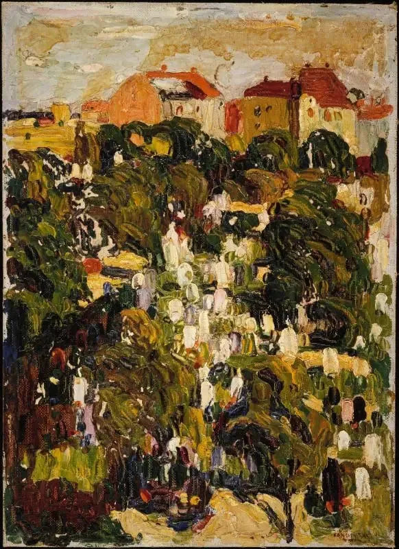 Múnich, el cementerio del Norte - Vassily Kandinsky