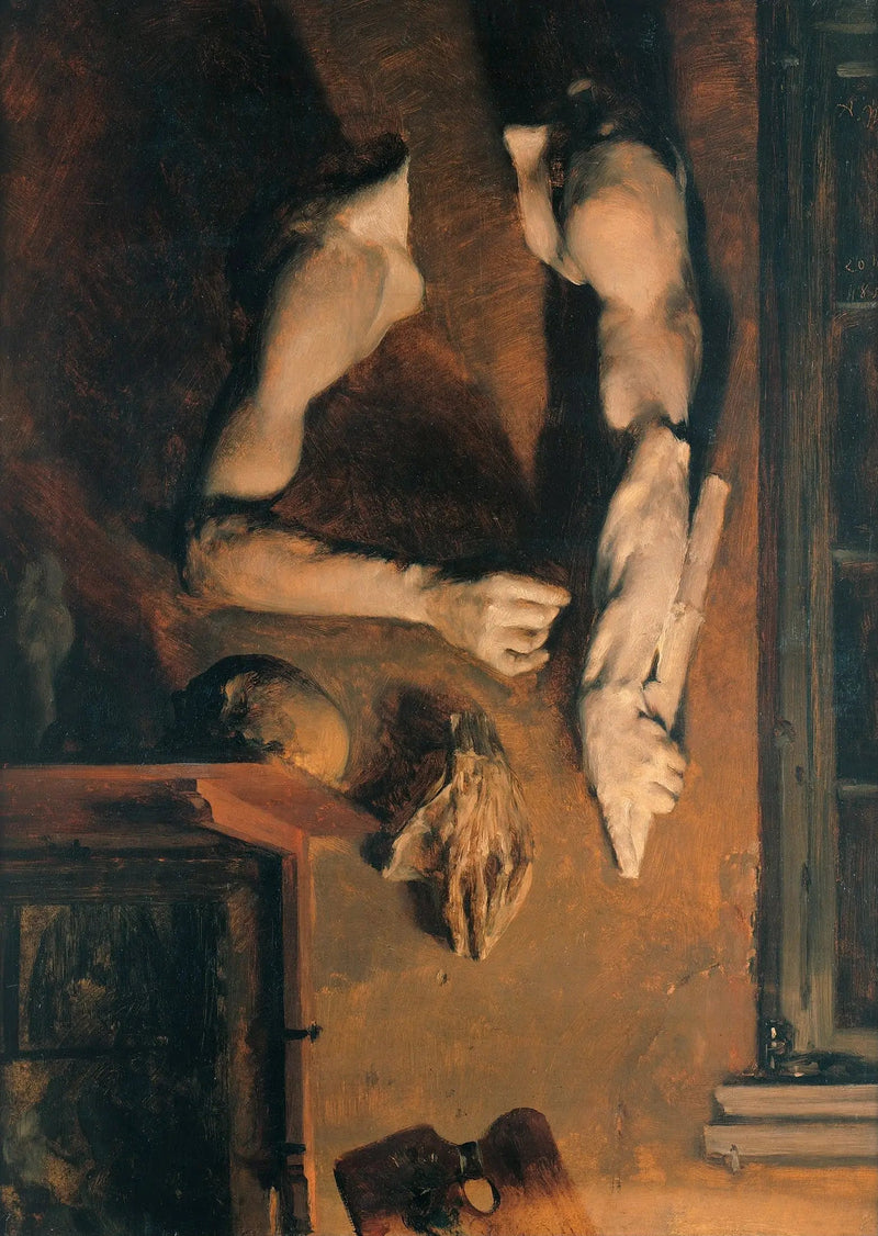 Muro del taller - Adolph von Menzel