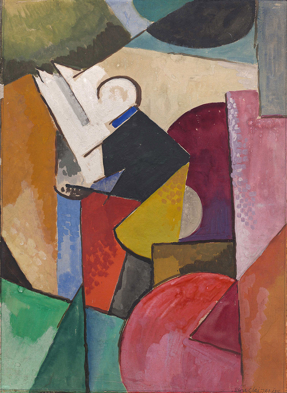 Musician (Florent Schmitt) - Albert Gleizes - Alpha Reproduction