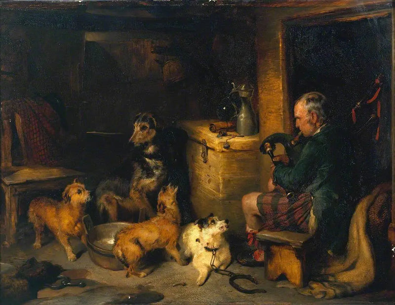 Música de las Tierras Altas - Edwin Henry Landseer
