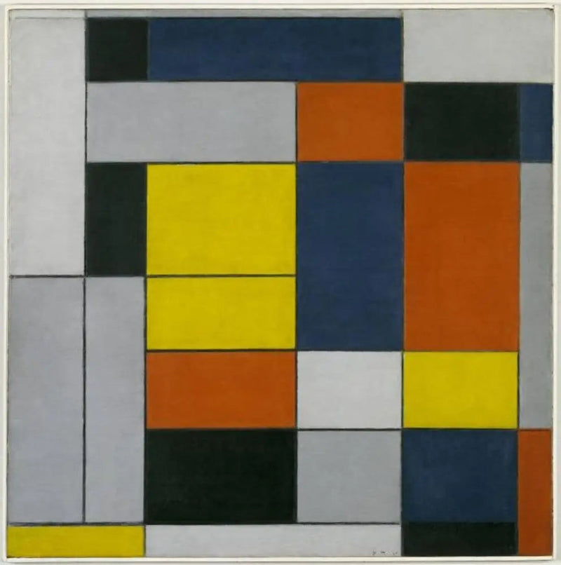 N° VI / Composición N° II - Piet Mondrian
