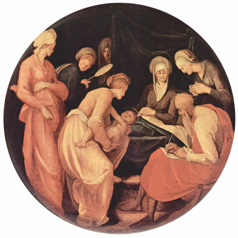 Nacimiento de Jean-Baptiste - Pontormo