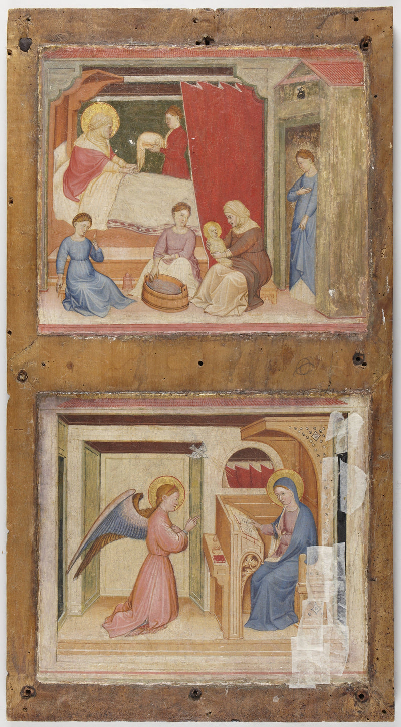 Nacimiento de la Virgen - Altichiero da Zevio