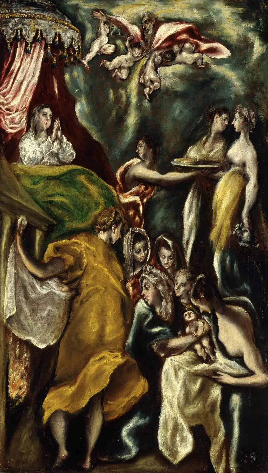 Nacimiento de María - El Greco