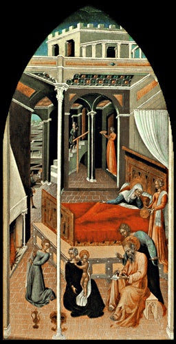 Nacimiento de San Juan Bautista - Giovanni di Paolo