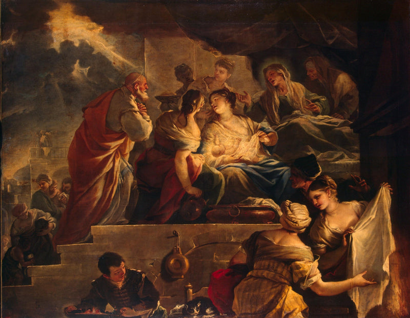 Nacimiento de San Juan Bautista - Luca Giordano