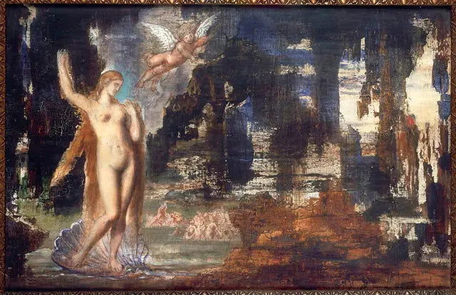 Nacimiento de Venus - Gustave Moreau